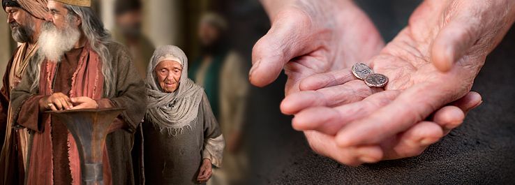 10/06 – …ela, na sua pobreza, ofereceu tudo aquilo que possuía para viver.