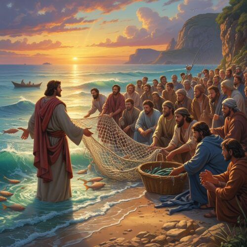 31/07 – O Reino dos Céus é ainda como uma rede lançada ao mar e que apanha peixes de todo tipo.