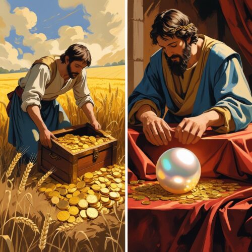 23/08 – O Reino dos céus é como um tesouro escondido no campo.