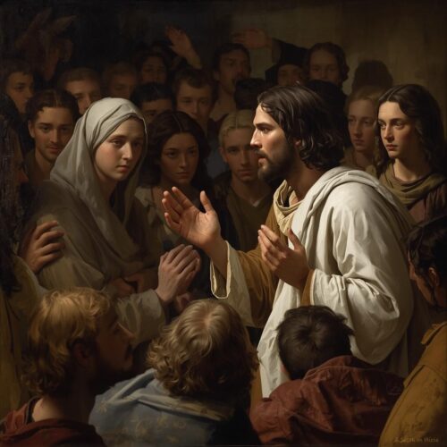 23/09 – Minha mãe e meus irmãos são aqueles que ouvem a Palavra de Deus, e a põem em prática.