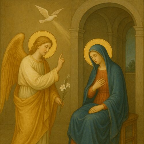 07/10 – Alegra-te, cheia de graça, o Senhor está contigo.