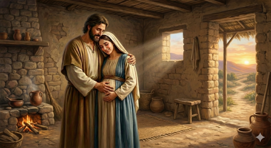 .21/12 – José, filho de Davi, não tenhas medo de receber Maria como tua esposa, porque ela concebeu pela ação do Espírito Santo