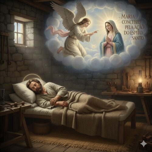 18/12 – José, filho de Davi, não tenhas medo de receber Maria como tua esposa, porque ela concebeu pela ação do Espírito Santo