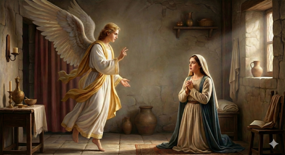 .20/12 – Alegra-te, cheia de graça, o Senhor está contigo!