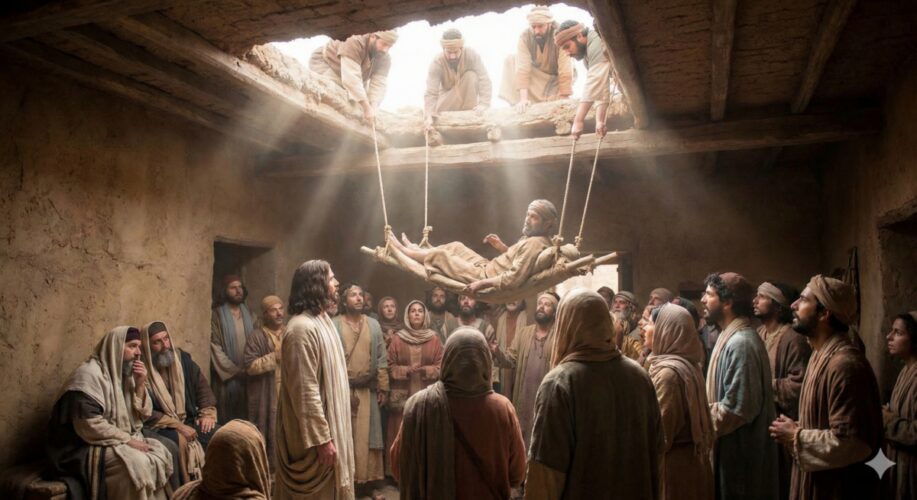 .16/01 – Filho, os teus pecados estão perdoados.