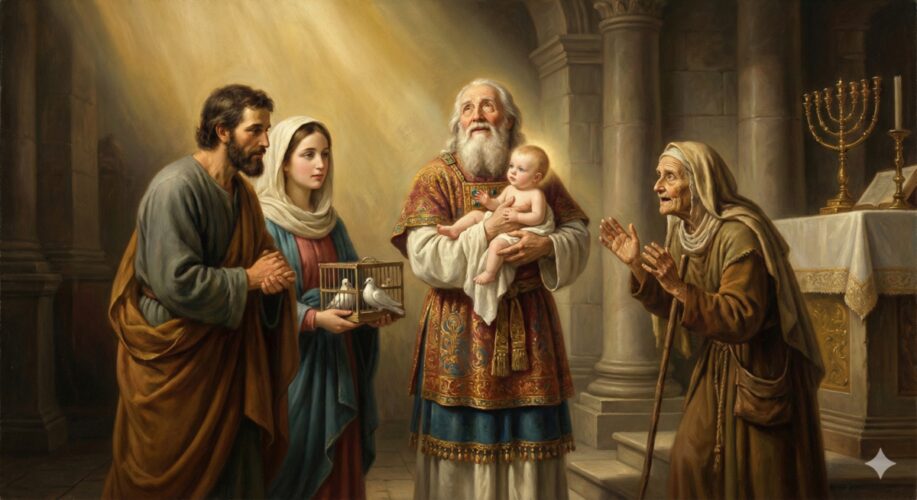 .02/02 – …luz para iluminar as nações e glória do teu povo Israel.