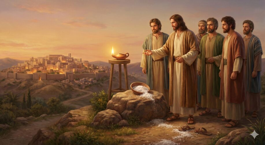 08/02 – Vós sois o sal da terra… Vós sois a luz do mundo.