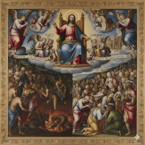 23/02 – E colocará as ovelhas à sua direita e os cabritos à sua esquerda.