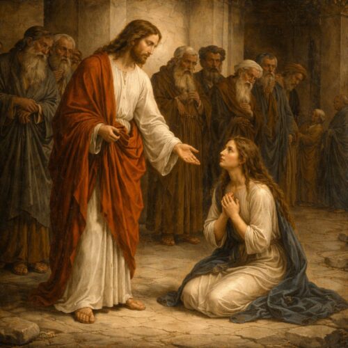 23/03 – Quem dentre vós não tiver pecado seja o primeiro a atirar-lhe uma pedra.