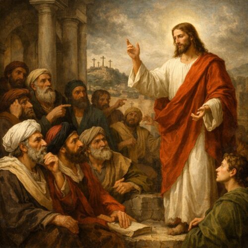 24/03 – Aquele que me enviou está comigo. Ele não me deixou sozinho, porque sempre faço o que é de seu agrado.