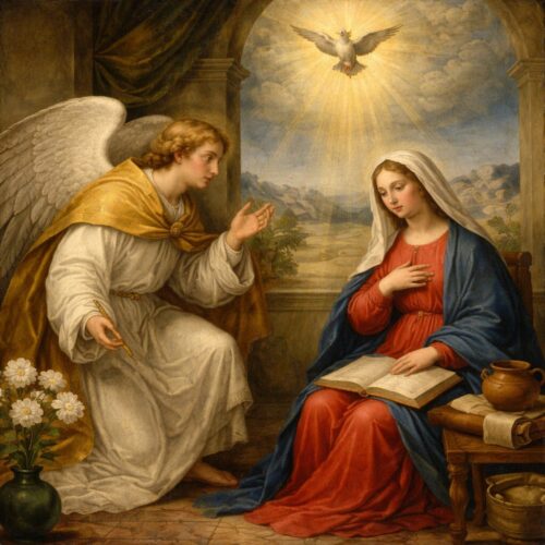 25/03 – Eis aqui a serva do Senhor; faça-se em mim segundo a tua palavra.