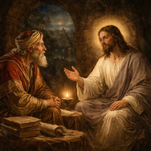 13/04 – Em verdade, em verdade, te digo, se alguém não nasce do alto, não pode ver o Reino de Deus.