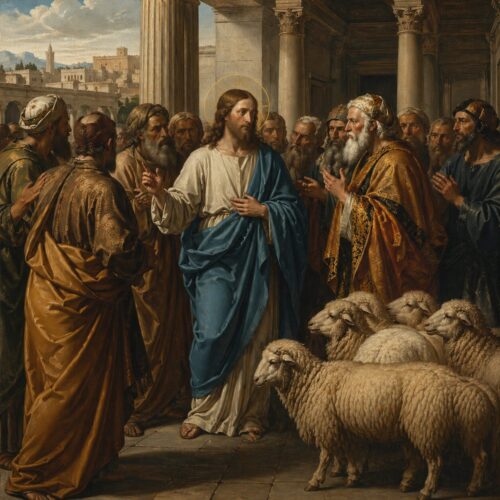 28/04 – As minhas ovelhas escutam a minha voz, eu as conheço e elas me seguem.