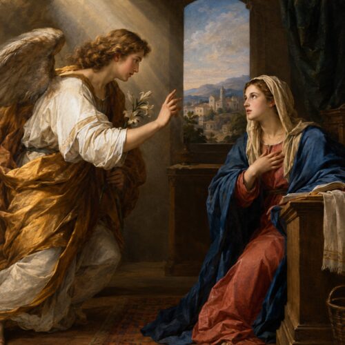 07/10 – Alegra-te, cheia de graça, o Senhor está contigo.