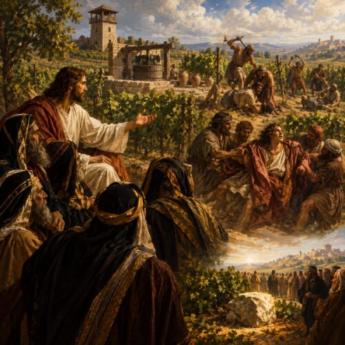 04/10 – …o Reino de Deus vos será tirado e será entregue a um povo que produzirá frutos.